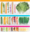24 Reusable Food Storage Bags, Freezer Bags with Pack BPA FREE (8 Reusable Gallon Bags+8 Leakproof Reusable Sandwich Bags+8 Food Grade Snack Bags)...