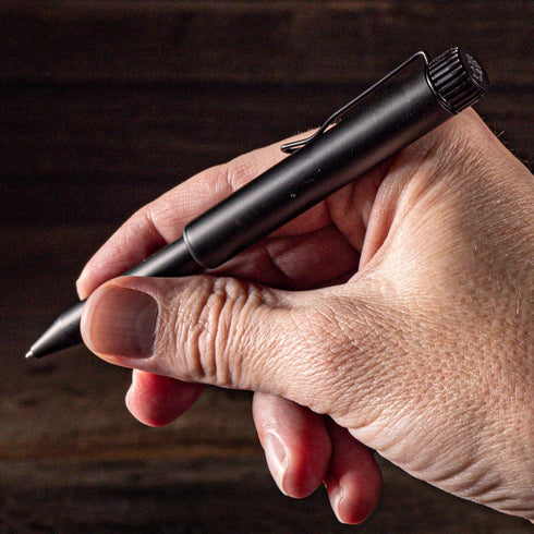 Rite in the Rain All-Weather Metal Portage Pen, Black Barrel, Black Ink .9mm, Fine Point (No. BK17)...