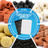 10pcs Aquarium Filter Media Bags - Mesh Filter Bags Reusable Bags With Zipper for Activated Carbon Ceramic Rings Filter Balls Fish Tank Pond 5.9 X...
