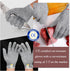 Oyster Shucking Knife Set of 2 Stainless Steel Oyster Knifes and 2 Pairs Level 5 Cut-Resistant Gloves?Oyster Knives Suitable for All Kinds of Shel...