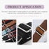 Swpeet 60Pcs 5/8 Inch - 15mm Sliver Metal Rings Metal Rectangle Adjuster Triglides Slides Buckle, Roller Pin Buckles Slider Strap Adjuster Keychai...
