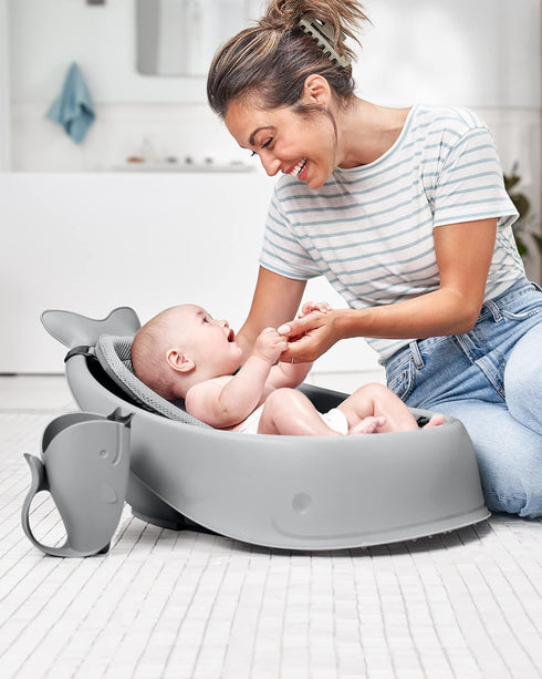 Skip Hop Baby Bath Rinse Cup, Moby Tear-free Waterfall Rinser, Grey...