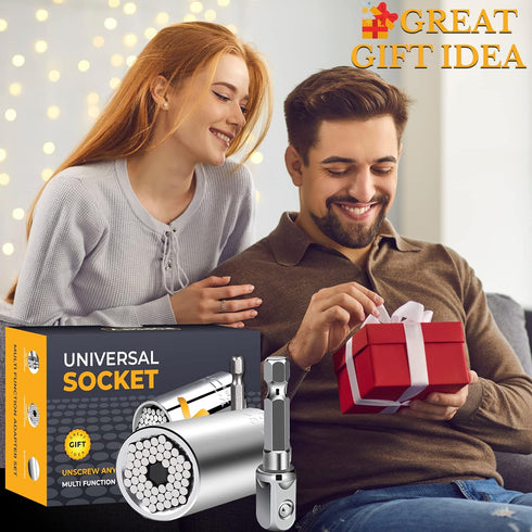 Universal Socket Tools Gifts for Men, Dad Gifts, Stocking Stuffers Mens Gifts Christmas Gifts for Men Him Dad Boyfriend Father Husband Mechanic To...