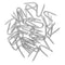 Steel Wire Fencing Staples (200 pcs), Galvanized U-shaped fasteners Nails for Wire Mesh and Woven Fencing...