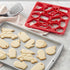 Wilton Holiday Multi-Cookie Cutter Sheet, Red...