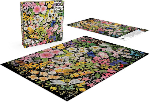 Buffalo Games - Bex Parkin - Night Blossoms - 500 Piece Jigsaw Puzzle for Adults Challenging Puzzle Perfect for Game Nights - Finished Puzzle Size...