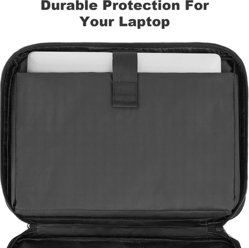 Laptop Case Sleeve, 15.6 Inch TSA Laptop Bag Computer Cover for Men Women, Water Resistant Carrying Case Slim Laptop Sleeve Compatible for HP, Del...