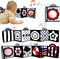 Black and White Baby Toys – High Contrast Soft Sensory Book with Mirror for Newborn Development, Perfect Tummy Time Toy for Infants 0-12 Months...