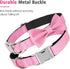 Cute Dog Collar with Bow for Small Medium Large Dogs, Bling Medium Dog Bow Tie Collar with Durable Metal Buckle, Easy Adjustable for Dogs Walking ...