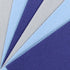KCS 4/6 pc of 12" x 18"(30cmx45cm) 16CT Counted Cotton Aida Cloth Cross Stitch Fabric (6 pc, Sea Foam+Light Blue+Royal Blue)...
