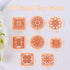Puocaon Porcelain Tile Clay Cutters - 8 Pcs Terracotta Tiles Clay Cutters for Polymer Clay Earrings Making, Portuguese Tiles Pattern Clay Jewelry ...