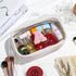 Initial Travel Makeup Bag Pouch, Clear Toiletry Bag for Women Travel Accessories Cosmetic Bag Skin Care for Teen Make Up Bags Birthday Gifts for W...