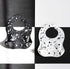 Silicone Baby Bib with Food Catcher - Adjustable Waterproof Feeding Bib for Babies and Toddlers 4 to 36 Months for Girl and Boy - Modern, Soft, Ea...