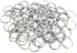 Loose Leaf Binder Rings 1-Inch?100 Pack? Office Metal Book Rings, Nickel Plated Steel Key Rings for School?Sliver...