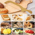 Bread Bow Knife 15.7" Serrated Bread Knife, Wooden Bread Cutter for Homemade Bread, Bow Knife for Sourdough, Bread Slicing Knife Bread Saw Kitchen...