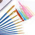 Paint Brush Set, Nylon Hair Brushes for Acrylic Oil Watercolor Painting Artist Professional Painting Kits (8 Packs of 80PCS)...