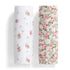 Delta Children 100% Cotton Flannel Baby Receiving Blankets for Girls and Boys – 30x30 Inches (Pack of 2), Pink Floral...