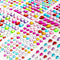 Gem Stickers 1200+ Self Adhesive Jewel for Crafts Sparkly Flatback Rhinestone Stickers Crystal Sticker for Kids DIY...