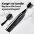 Colgate Keep Charcoal Replaceable Head Toothbrush Starter Kit, 2 Brush Heads...