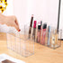 Pen Holder Makeup Brush Holder 6 Compartments Organizer with Removable Dividers for Desk Cosmetic Storage Office Accessory Bathroom Kitchen Deskto...