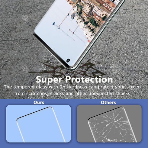 Screen Protector OnePlus 11, Tempered Glass Screen Protector, Anti Scratch, Anti Fingerprint, 9H Hardness, HD Clear Film, High Sensitivity, Temper...