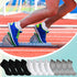 12 Pairs Men's Low Cut Athletic Socks Casual Running Socks Breathable Men Work Socks for Sport Hiking Running (Stylish Style)...