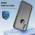 SPORTLINK for iPhone XR IP68 Waterproof Case - Full-Body Shockproof Dust-Proof Case - 6.1’ Heavy Duty Underwater Rugged 360 Protective Military Gr...