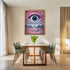 Posterizer 1 pcs-giant alien eye-pink girly wall art-Abstract & Modern Art-Fantasy & Fiction Art-Gift for Art Lovers-Decor for Home & Office- UNFR...