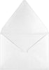 LUXPaper A2 Contour Flap Invitation Envelopes | 4 3/8" x 5 3/4" | Crystal Metallic | 80lb. Text | 50 Qty...