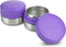 LunchBots Rounds Leak Proof 4 oz. Stainless Snack Container Jar, Set of 2, Purple Lids...
