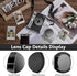 MUZIRI KINOKOO Lens Cap for Fuji Instax Mini EVO Instant Camera, Premium Plastic Mini EVO Lens Cover in Flocking Internal with Anti-Loss Rope - Bl...