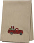 Primitives by Kathy Stitch Art Dinner Napkins Set, Truck with Christmas Tree...