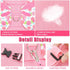 Toddlers Leash + Anti Lost Wrist Link Child Kids Safety Harness Kids Walking Wristband Assistant Strap Belt for Girl Pink Christmas Gift...
