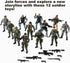US Army Men and SWAT Team Toy Soldiers Action Figures with Military Weapons Accessories for Kids Boys Girls,12Pcs...