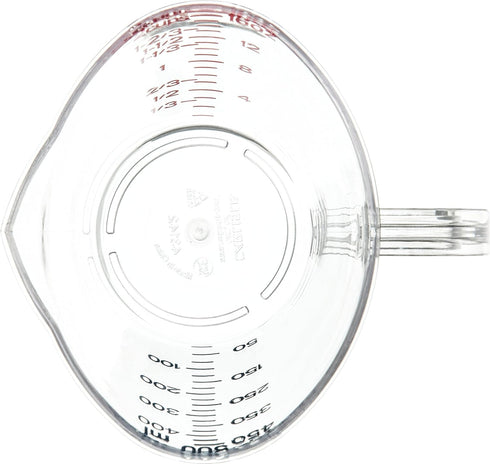 Carlisle FoodService Products 4314207 Commercial Plastic Measuring Cup, 1 Pint, Clear...