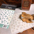 Mini Dog Paws Allover Cookie and Craft Stencil by Designer Stencils...