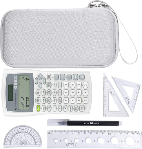 Khanka Hard Travel Case Replacement for Texas Instruments TI-30XIIS Scientific Calculator, Case Only (White)...