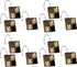 Popular Bath 713176 Shower Curtain Hooks, Zambia Collection, Set of 12, Animal Print/Beige, Chocolate...