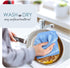 Hearth & Harbor Microfiber Cleaning Cloth, Microfiber Towels for Cars 12 Pack Washcloths, Blue Cleaning Rags, Reusable Microfiber Towel, Microfibe...