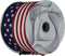 Craig Bachman Imports 8567339343 2.5" x 10 yd Red, White, Blue Stars/Stripes Ribbon...