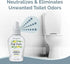 SMELLS BEGONE 4 oz Essential Oil Air Freshener Bathroom Spray - Eliminates Bathroom & Toilet Odors - Made with Essential Oils - Fresh Lemon Scent...