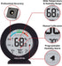 AcuRite 01080M Pro Accuracy Temperature and Humidity Gauge with Alarms, Black