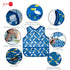 Joyo roy Mess Proof Baby Bibs for Eating Waterproof Toddler Bibs 1-3 Years Soft Machine Washable Sleeveless Baby Smock Bib for Boys Travel Reusabl...