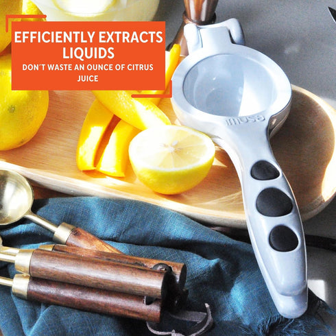 Imusa USA, Grey Lemon/Lime Squeezer, One Size, Silver (J100-00290)...