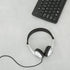 Egghead Stereo School Headphone with Leatherette Ear Cushion, Black, EGG-IAG-1008-SO...
