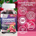 Cranberry Gummies - Urinary Tract Health Gummy + Vitamin C - 25,000mg - Triple Strength Cranberry Concentrate Extract Supplement Pills, Ultimate P...
