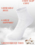 12 Pairs Mini Crew Socks for Women Soft Cotton Ankle Socks Athletic Running Quarter Socks for Tennis Daily Golf Sport...
