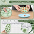 Breastmilk Popsicle Mold & Baby Fruit Feeder Pacifier with Teething Mitten, 3 Extra Nipples and Storage Bag, BPA Free, Dishwasher Safe, Ideal for ...