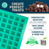 O'Creme Rectangle Caramel Candy Silicone Mold for Chocolate Truffles, Ganache, Jelly, Candy and Praline...