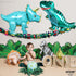KatchOn Giant Blue Dinosaur Balloons - 38 Inch, Pack of 2 | Dino Mylar Balloons for Birthday Party Decor...